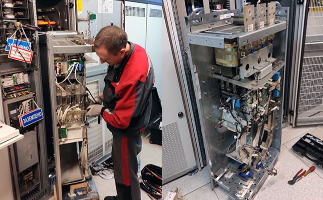 ТО преобразователей частоты ABB и Danfoss